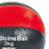М'яч медбол MATSA Medicine Ball ME-0241-3 3 кг червоний-чорний М'яч медбол MATSA Medicine Ball ME-0241-3 3 кг червоний-чорний
