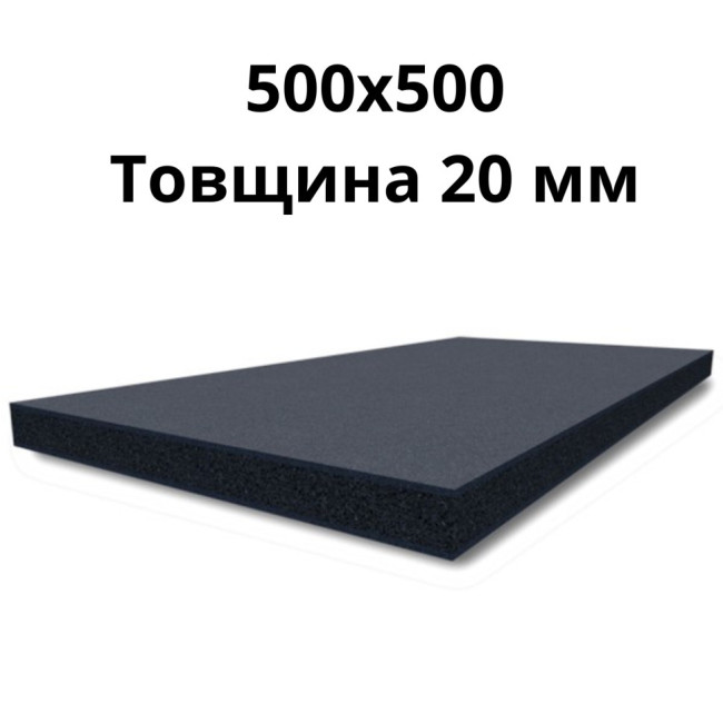Килимок гумовий 500х500х20 мм під штангу чи гантелі. Пресс крихта Килимок гумовий 500х500х20 мм під штангу чи гантелі. Пресс крихта