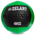 М'яч набивний для крофіту Wall Ball FI-5168-4 4кг чорний-зелений М'яч набивний для крофіту Wall Ball FI-5168-4 4кг чорний-зелений