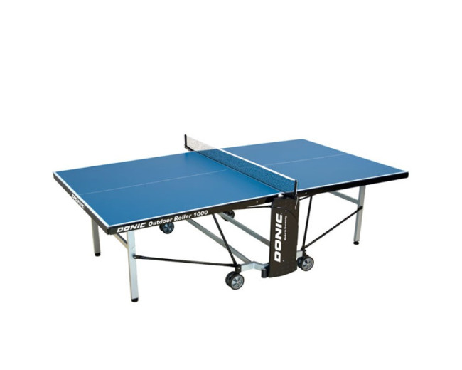 Всепогодний тенісний стіл Donic Outdoor Roller 1000, синій
