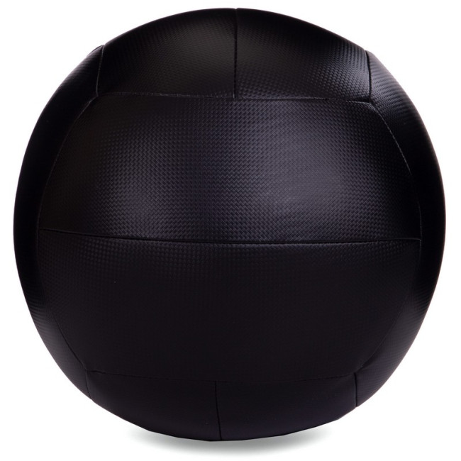 Мяч набивной для кроссфита Wall Ball FI-5168-8 8кг черный-зеленый