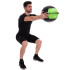 Мяч набивной для кроссфита Wall Ball FI-5168-8 8кг черный-зеленый