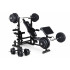 Лава для жиму TX-075, 4 грифи, 115 кг дисків RN-Sport