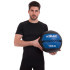 Мяч набивной для кроссфита Wall Ball FI-5168-10 10кг черный-синий