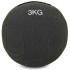 Мяч набивной для кроссфита и тренировок Wall Ball FI-7224-3 3кг черный