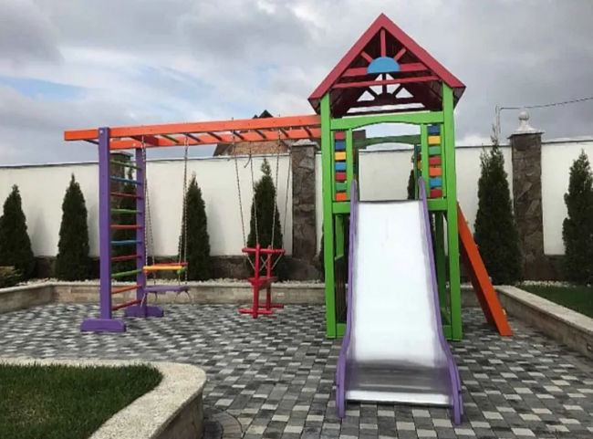 Дитячий ігровий комплекс "Тарзан Міні" детальне фарбування