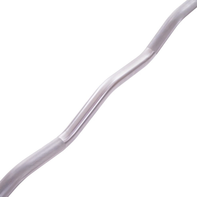 Штанга фіксована вигнута поліуретанова Urethane Barbell 15кг MODERN (гриф l-104см)