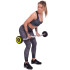 Штанга фіксована вигнута поліуретанова Urethane Barbell 15кг MODERN (гриф l-104см)
