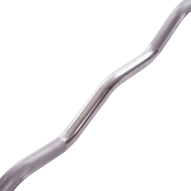 Штанга фіксована вигнута поліуретанова Urethane Barbell 20кг MODERN (гриф l-104см)