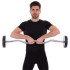 Штанга фіксована вигнута поліуретанова Urethane Barbell 20кг MODERN (гриф l-104см)