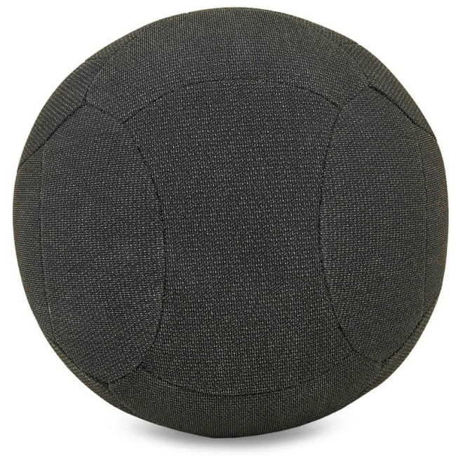 М'яч набивний для кросфіту Wall Ball FI-7224-5 5кг чорний М'яч набивний для кросфіту Wall Ball FI-7224-5 5кг чорний