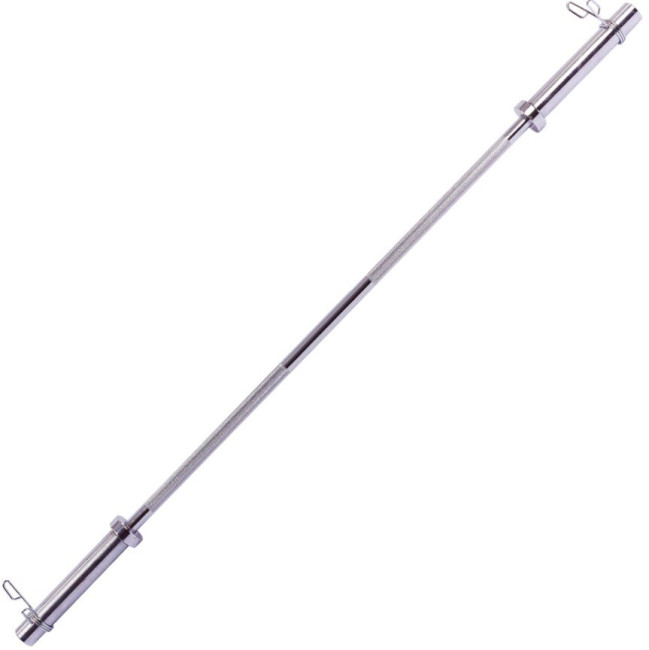 Олімпійська, металева штанга RN-Sport Quatro 105 кг (2х20,2х10,4х5,4х2.5 + гриф 2.2 м) Олімпійська, металева штанга RN-Sport Quatro 105 кг (2х20,2х10,4х5,4х2.5 + гриф 2.2 м)