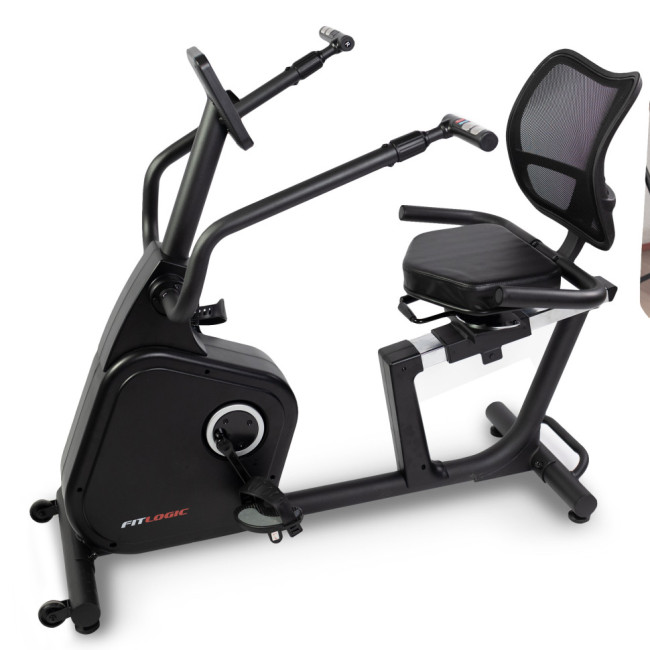 Горизонтальний велотренажер FitLogic B1902R Горизонтальний велотренажер FitLogic B1902R