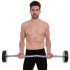 Штанга фіксована вигнута поліуретанова Urethane Barbell 30кг MODERN (гриф l-107см)