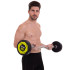 Штанга фіксована вигнута поліуретанова Urethane Barbell 30кг MODERN (гриф l-107см)