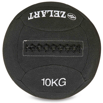 Мяч для кроссфита волбол Wall Ball FI-7224-10 10кг черный