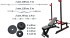 Лавка Black Rock + Стійки Round PRO + Набір металевих гумових дисків 120 кг