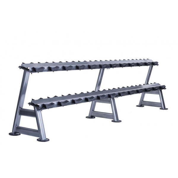 Стойка гантельная 2-х ярусная Fitnessport DR-08