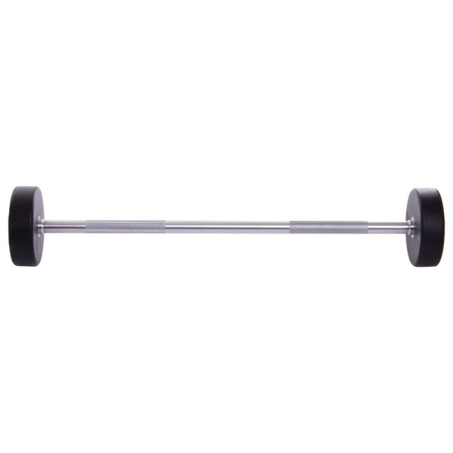 Штанга фіксована пряма поліуретанова Urethane Barbell 30кг MODERN (гриф l-107см) Штанга фіксована пряма поліуретанова Urethane Barbell 30кг MODERN (гриф l-107см)