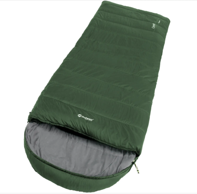 Спальний мішок Outwell Canella Supreme/-1°C Forest Green Left (230359)