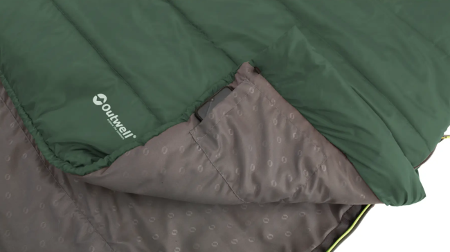 Спальний мішок Outwell Canella Supreme/-1°C Forest Green Left (230359)