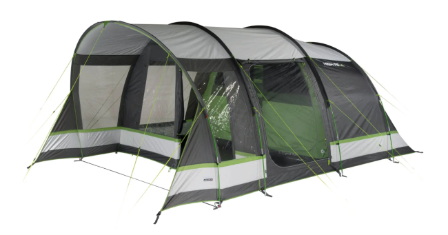 Намет High Peak Garda 5.0 Light Grey/Dark Grey/Green