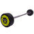Штанга фіксована пряма поліуретанова Urethane Barbell 40кг MODERN (гриф l-112см)