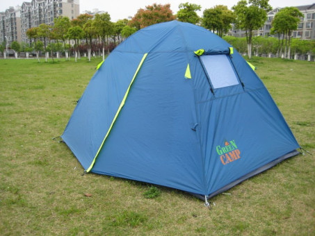 Намет 2-місний Green Camp, синій 1001B