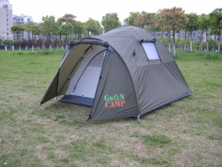 Двомісний двошаровий намет Green Camp 3006