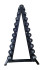 Гантельний ряд RN-Sport BLACK 1-10 кг зі стійкою