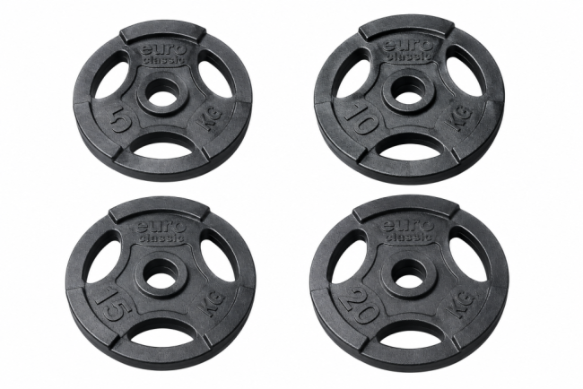 Диск (Блин) металевий Evro Classic 10 кг - 51 мм Диск (Блин) металевий Evro Classic 10 кг - 51 мм