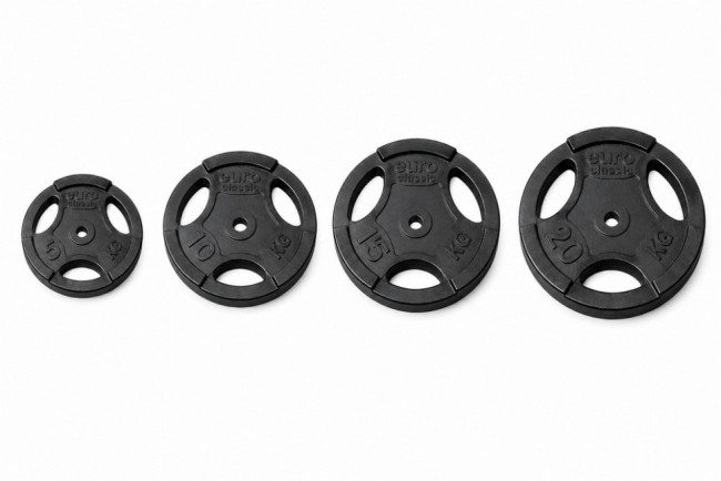 Диск (Блин) металевий Evro Classic 15 кг - 26 мм Диск (Блин) металевий Evro Classic 15 кг - 26 мм