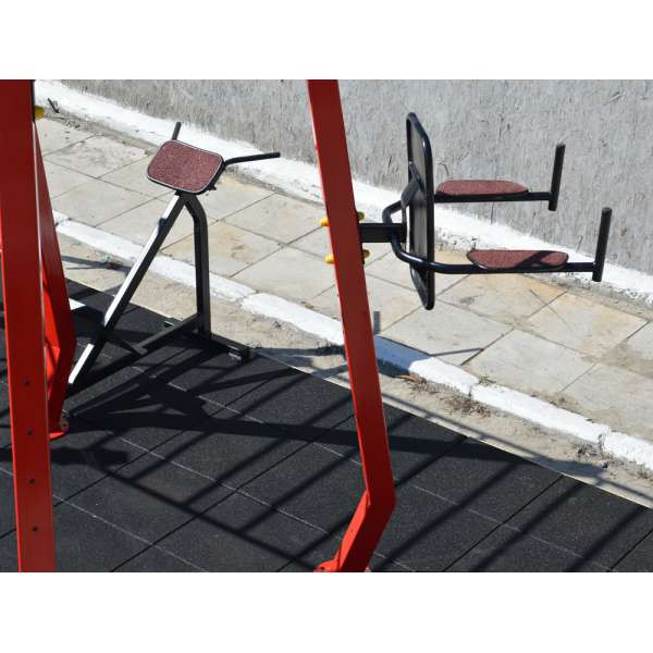 Станция Workout для уличных площадок 01