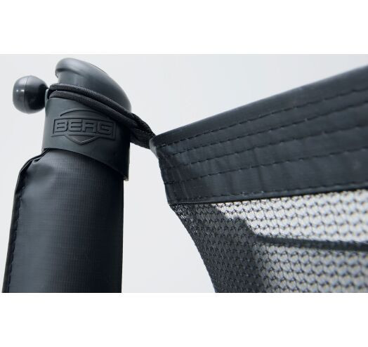 Батут BERG Favorit Grey 14FT 430 + захисна сітка Safety Net Comfort