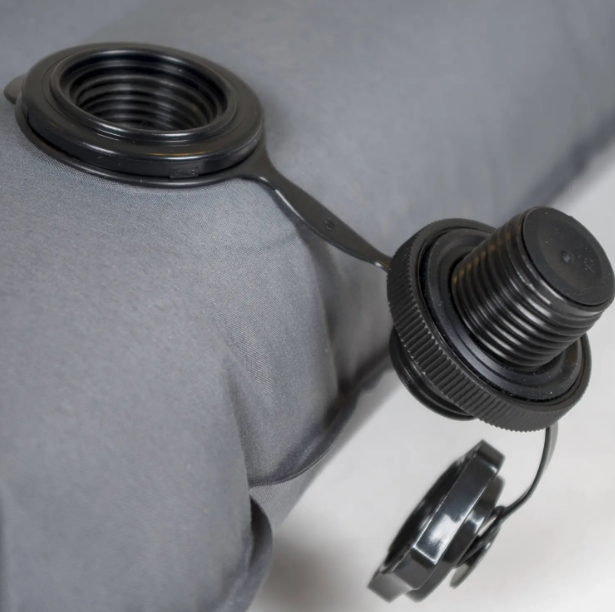 Килимок надувний Bo-Camp Flex Built-in Pump 194x70x10 cm Anthracite