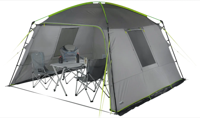 Шатро High Peak Cabana Light grey/Dark grey/Lime (14052)