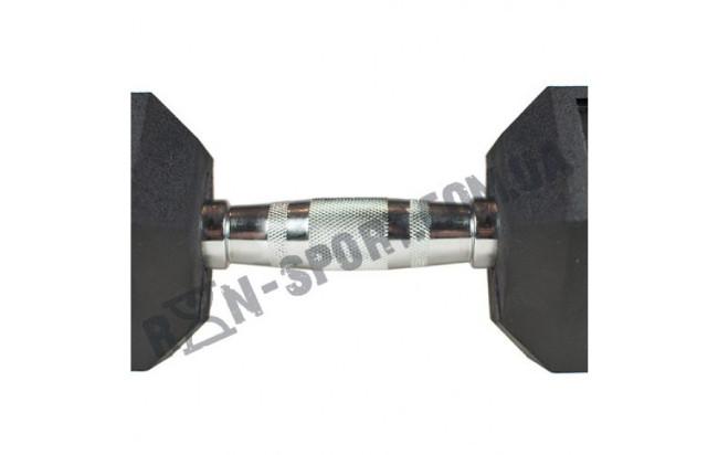 Гантелі шестигранні Rubber Hexagon Dumbbell. Ціна за 1 кг