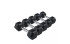 Гантелі шестигранні Rubber Hexagon Dumbbell. Ціна за 1 кг