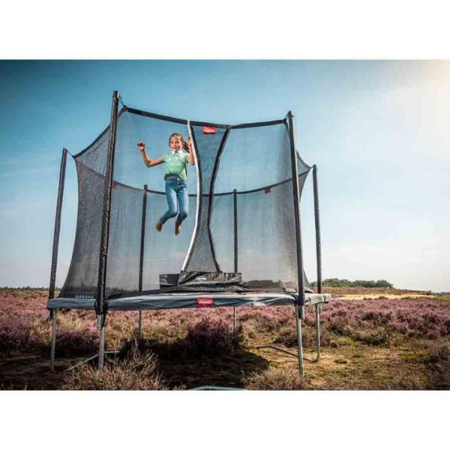 Батут Berg Favorit Regular 200 Grey + Safety Net Comfort
