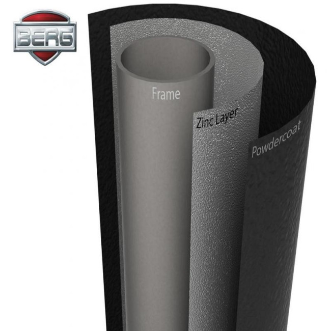 Батут Berg Favorit Regular 200 Grey + Safety Net Comfort