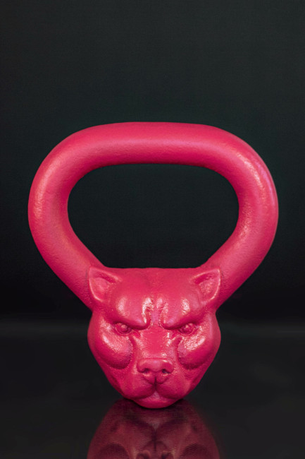 Гиря Пантера pink 6 кг