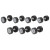 Гантельний ряд Technogym TG-10-25 кг (7 пар)