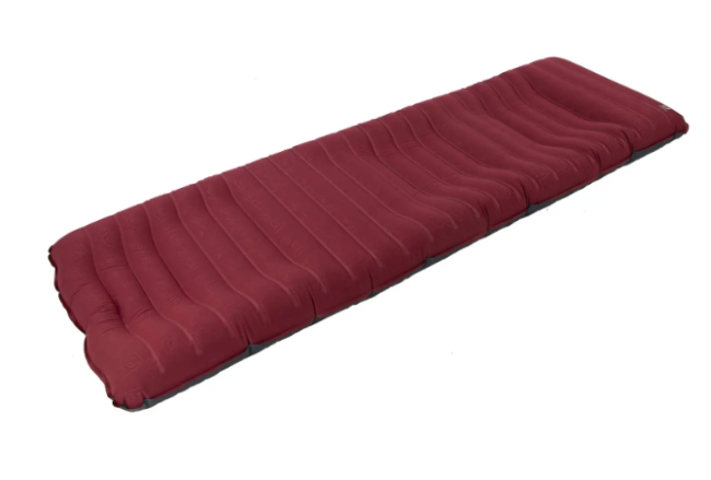 Килимок надувний Bo-Camp Laticuda Ergonomic Gold 191x60x14 cm Grey/Red
