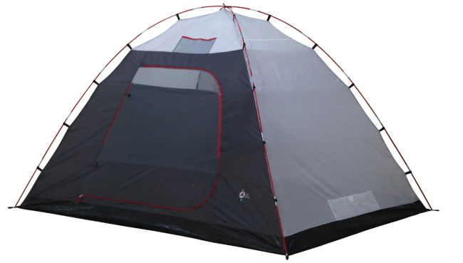 Намет High Peak Tessin 4 Dark Grey/Red (10222)