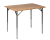Стіл Bo-Camp Finsbury 100x65 cm Brown