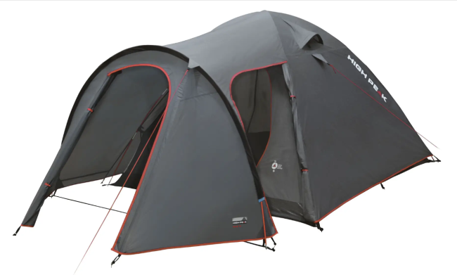 Намет High Peak Kira 5 Dark Grey/Red (10218)
