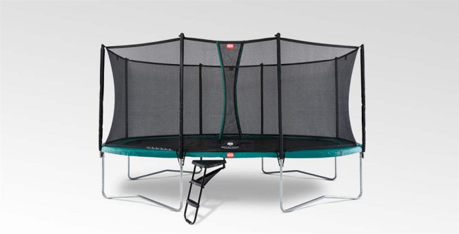 Батут BERG Ultim Favorit Regular 280 Green Safety Net Comfort