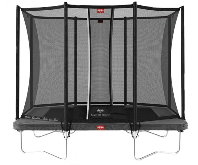 Батут BERG Ultim Favorit Regular 9 Ft 280 Grey + Safety Net Comfort