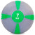 М'яч медичний медбол Medicine Ball FI-5122-7 7кг сірий-зелений