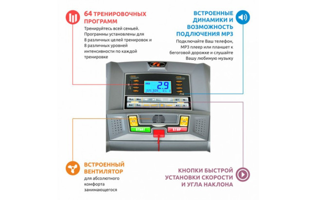 Беговая дорожка FitLogic T15 Беговая дорожка FitLogic T15